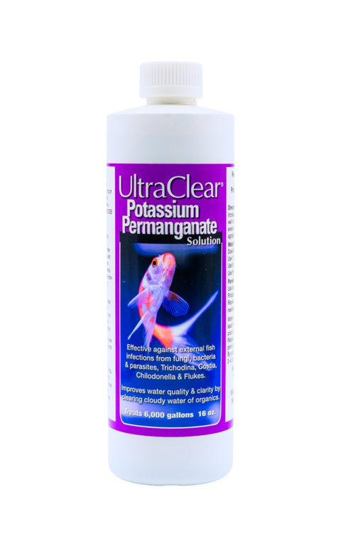 UltraClear Potassium Permanganate Liquid – Pond Water Clarity & External Fish Health