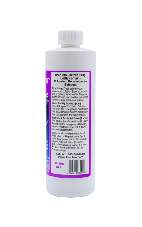 UltraClear Potassium Permanganate Liquid – Pond Water Clarity & External Fish Health
