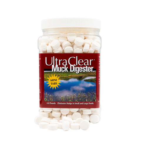 UltraClear Muck Digester Mini-Tabs - Biological Muck Digester Tablets
