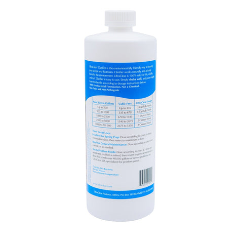 Biological Clarifier - Natural Pond Clarifier with Beneficial Bacteria