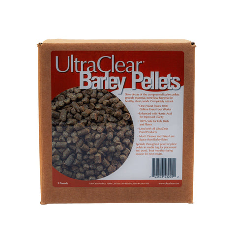 Barley Pellets – Humic Acid Fortified Pellets for Natural Pond Clarity
