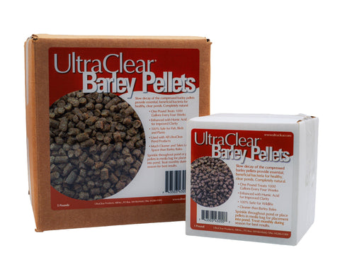 Barley Pellets – Humic Acid Fortified Pellets for Natural Pond Clarity