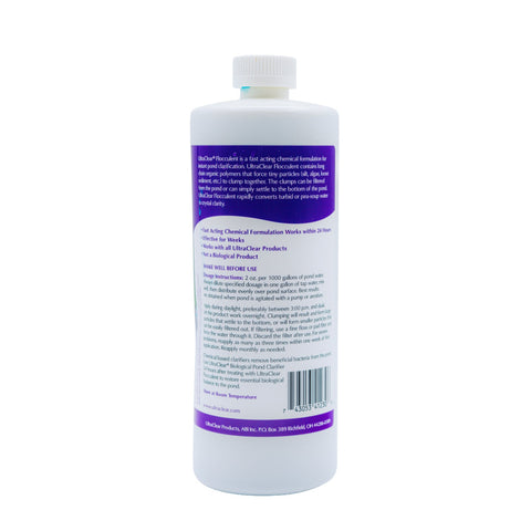 Flocculant - Fast-Acting Chemical Water Clarifier