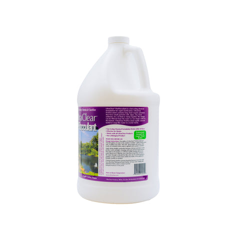 Gallon bottle of Clear Concentrate on a white background