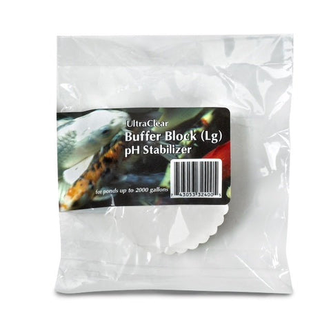Buffer Block – Eco - Friendly Pond pH & Hardness Stabilizer - UltraClear