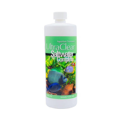 UltraClear SaltWater Complete – All - In - One Saltwater Aquarium Starter - UltraClear