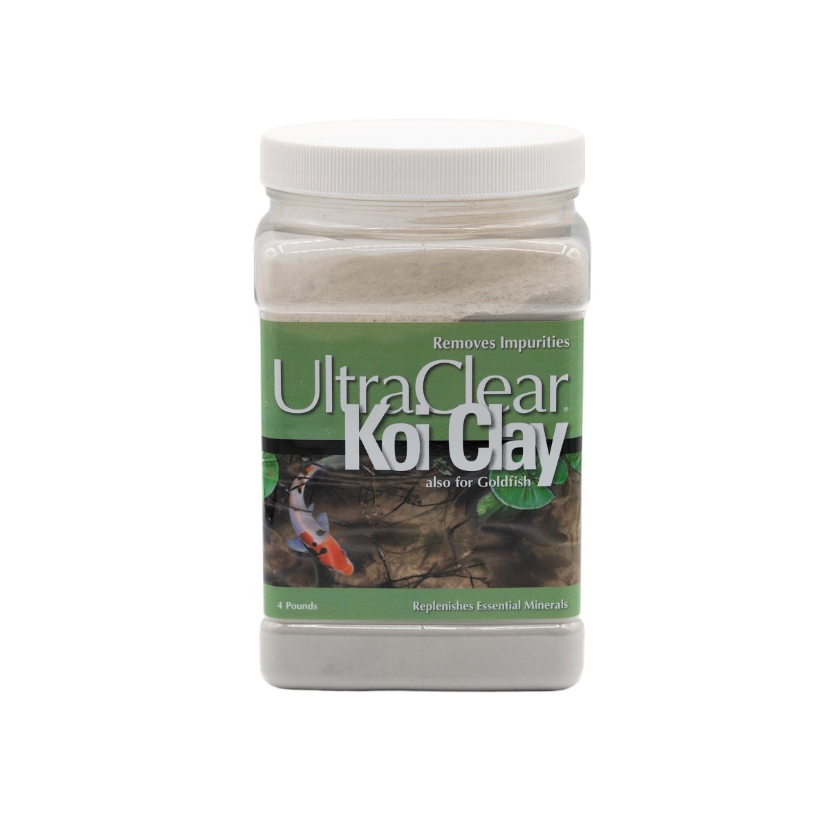 UltraClear Koi Clay – Natural Bentonite Koi Pond Clay for Fish Health