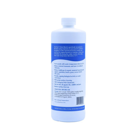 UltraClear Winter Blend - Cold Water Liquid Clarifier & Sludge Reducer - UltraClear