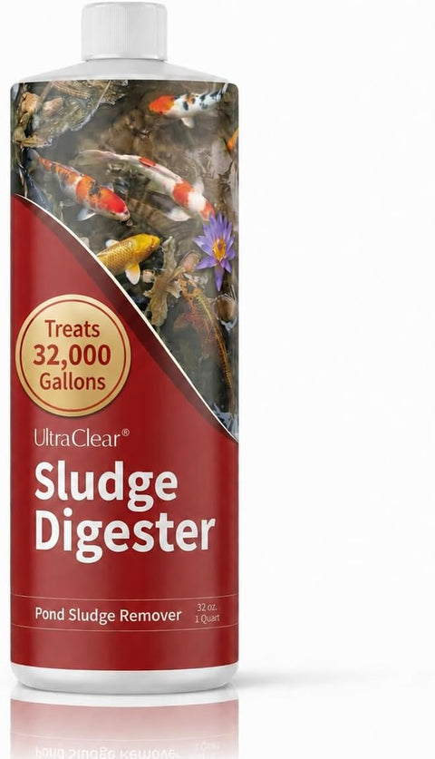 UltraClear Sludge Digester, 32 oz bottle with current red label
