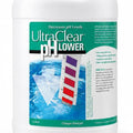 UltraClear pH Lower, 1 gallon bottle of pond pH decreaser