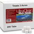 UltraClear Muck Digester 12.5 lb box containing 200 pond treatment tablets