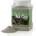 UltraClear Koi Clay, 4 lb jar with natural bentonite clay powder shown in front