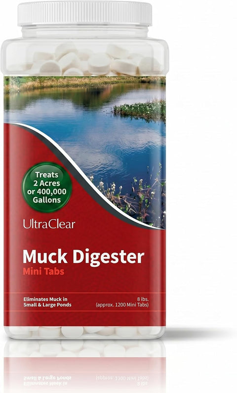 UltraClear Muck Digester Mini-Tabs, 1200-tablet jar