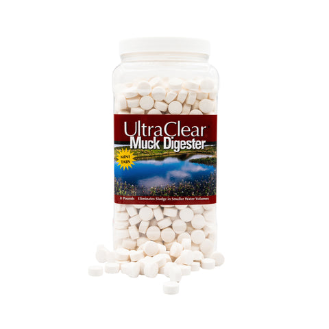 UltraClear Muck Digester Mini-Tabs - Biological Muck Digester Tablets