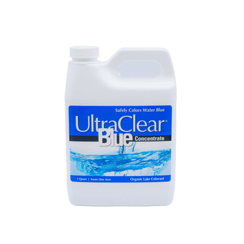 UltraClear Blue concentrate bottle on a white background