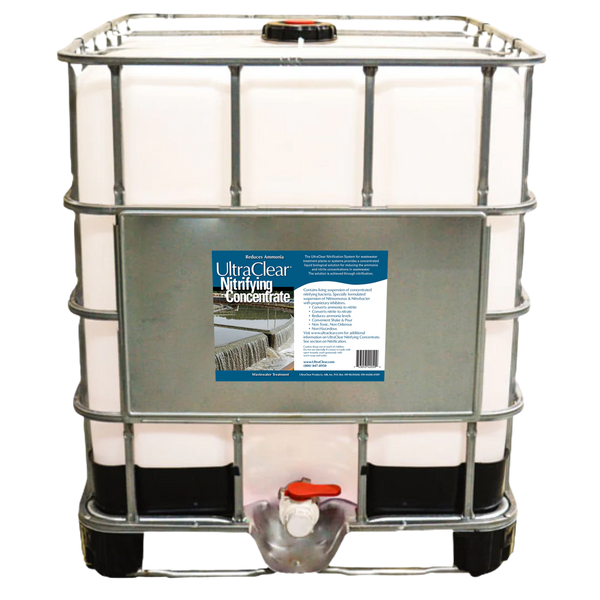 UltraClear Nitrifying Concentrate: Rapid WWTP Upset Recovery Formula